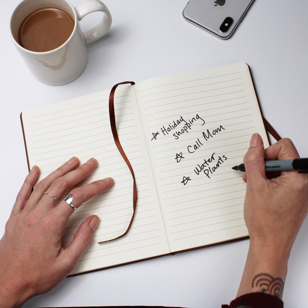 Personalized Leather Journal | Graduation Gift