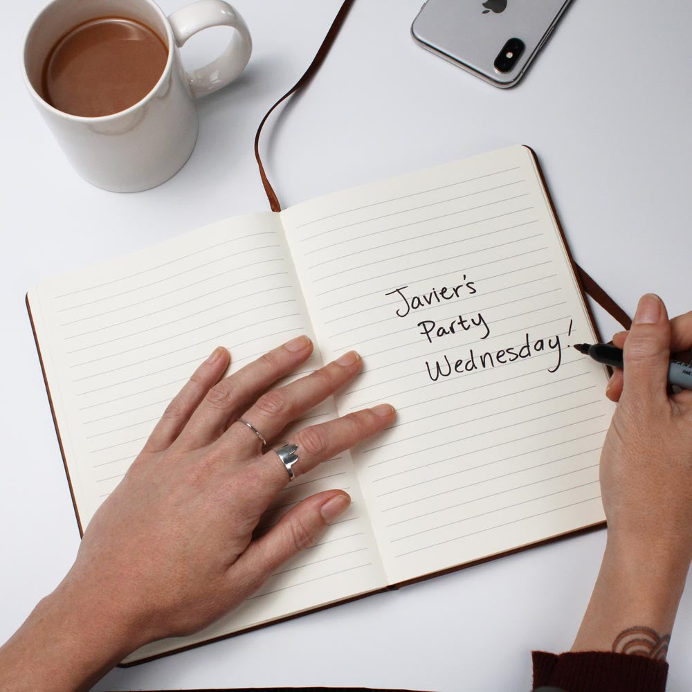 Personalized Leather Journal | Graduation Gift
