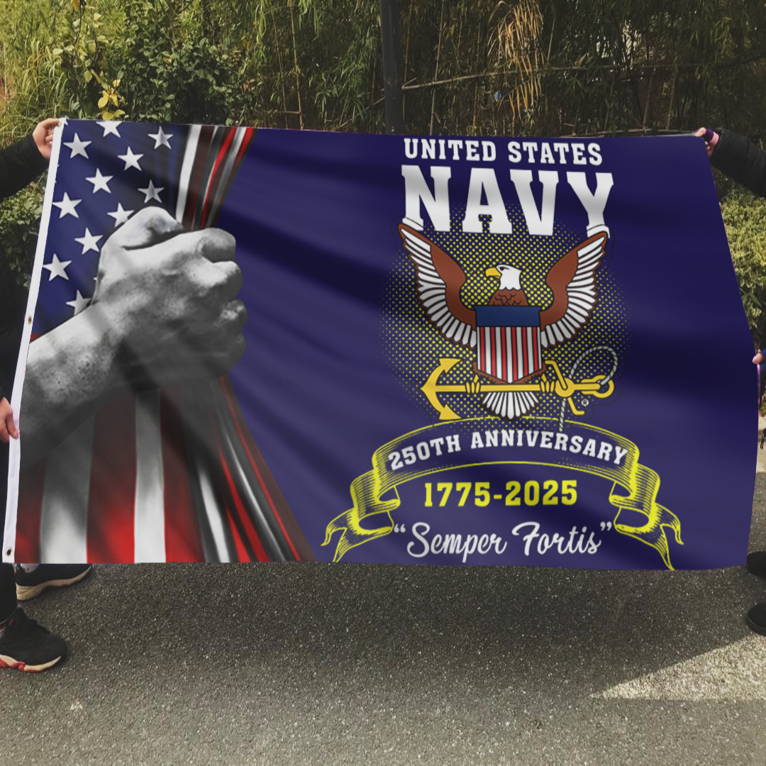250th Anniversary Navy Flag
