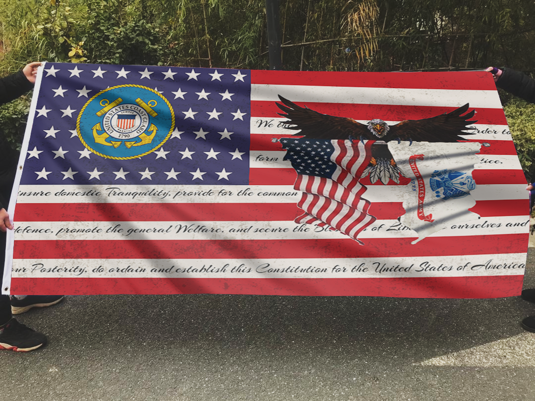 Coast Guard 1965-1971 Flag