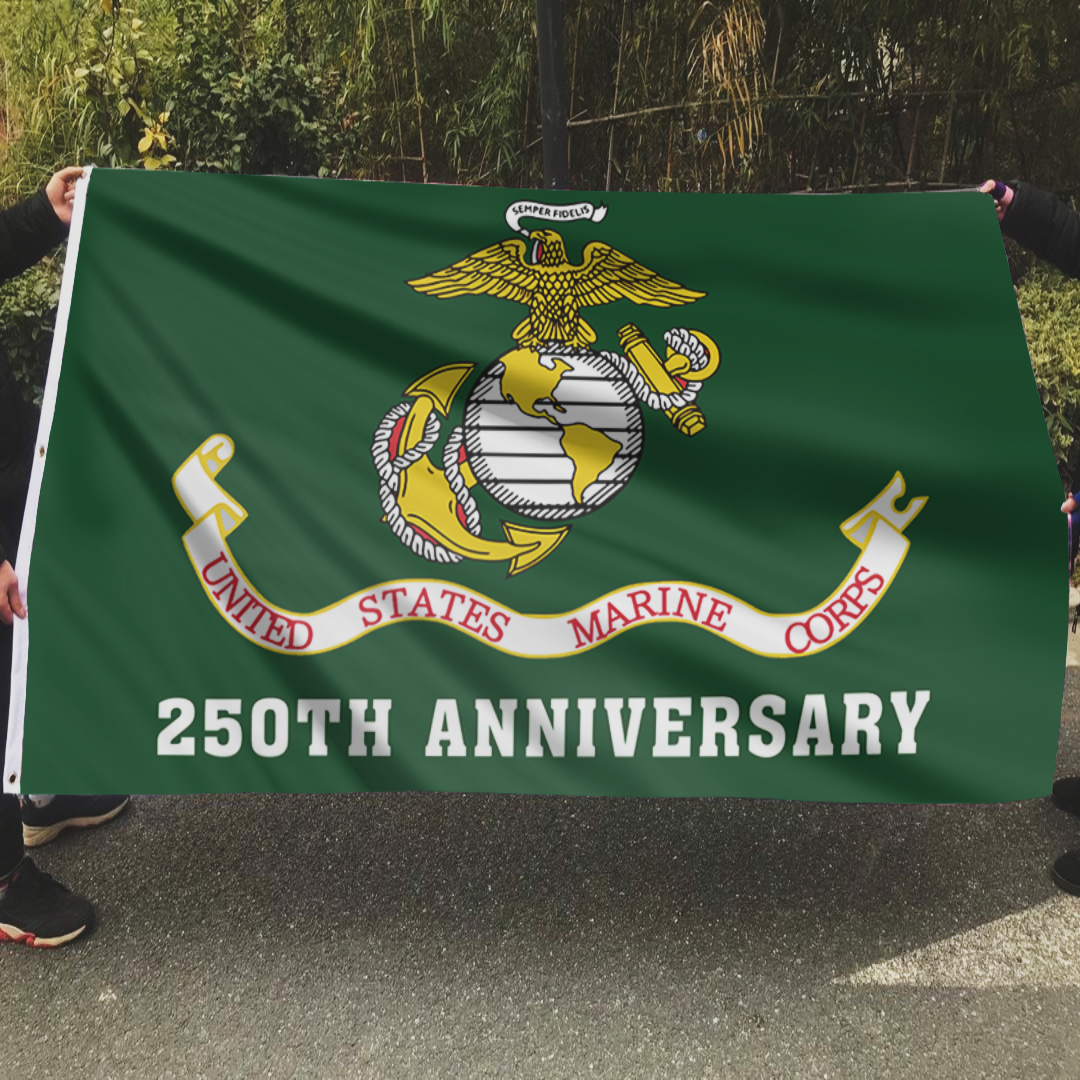 250th Anniversary USMC Flag