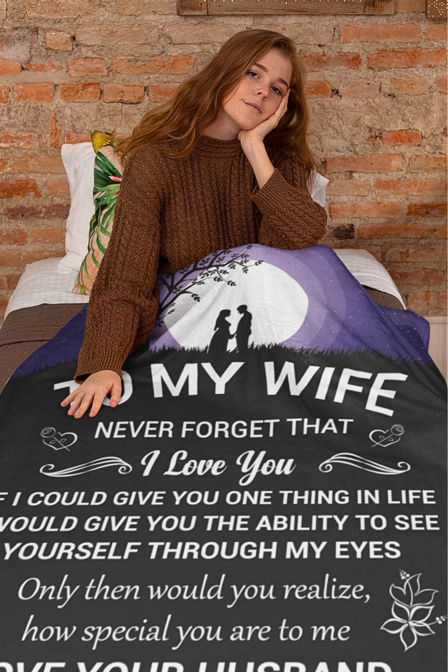 To My Wife | Never Forget | Blanket