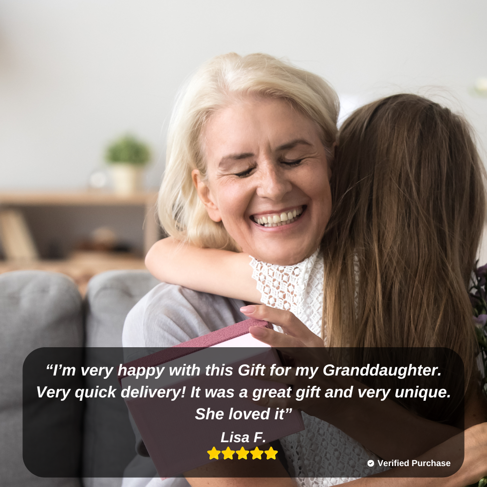 Granddaughter Gift | Watching You Grow Has Been My Greatest Joy | "Beautiful Butterfly" Necklace