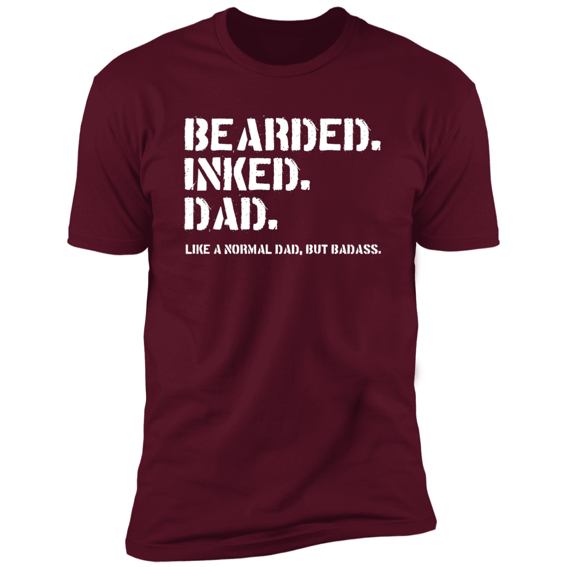 Bearded Inked Dad T-Shirt
