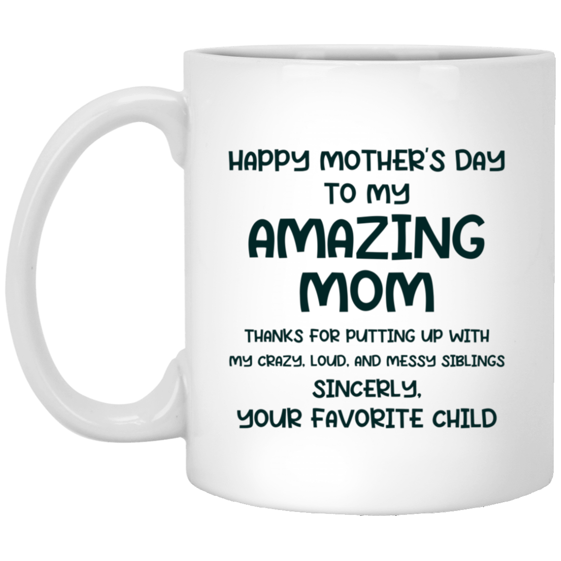 To My Amazing Mom Mug