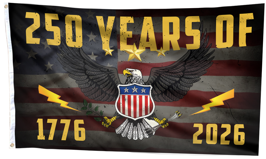 250th Anniversary U.S. Flag (1776–2026)
