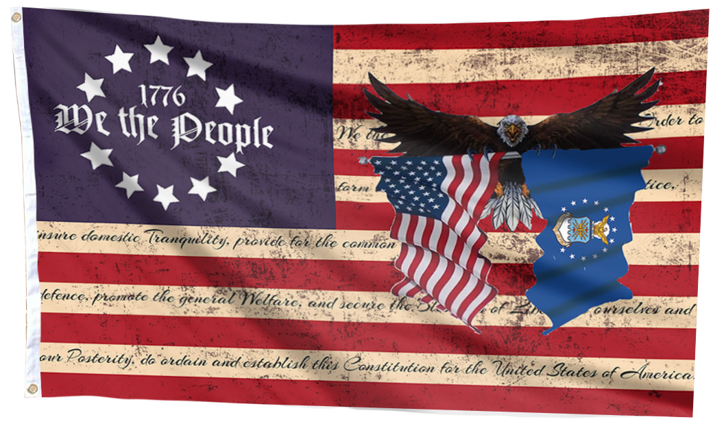 1776 We The People (Air Force) Flag