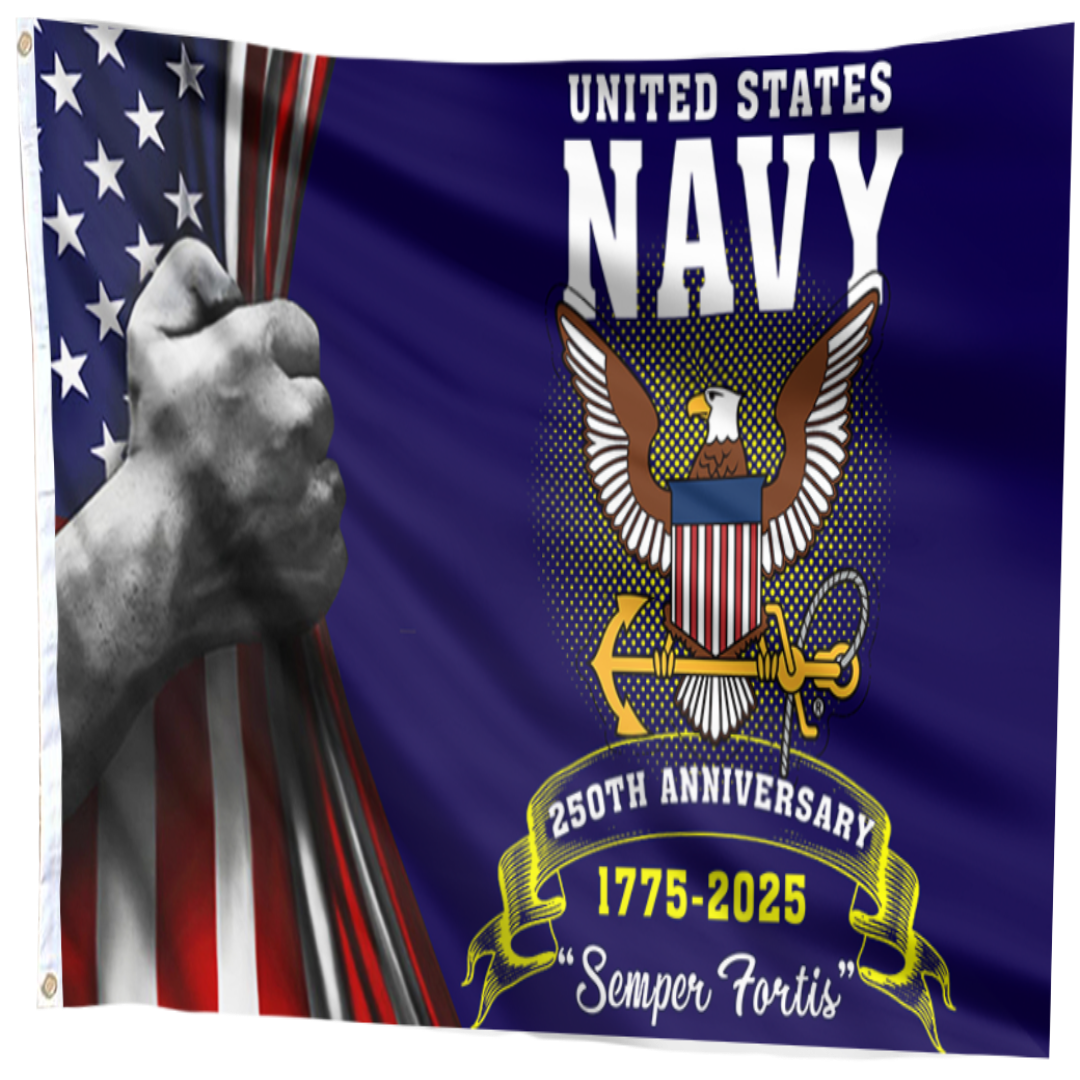 250th Anniversary Navy Flag