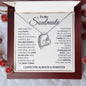 To My Soulmate | Falling Deeply | Forever Love Necklace