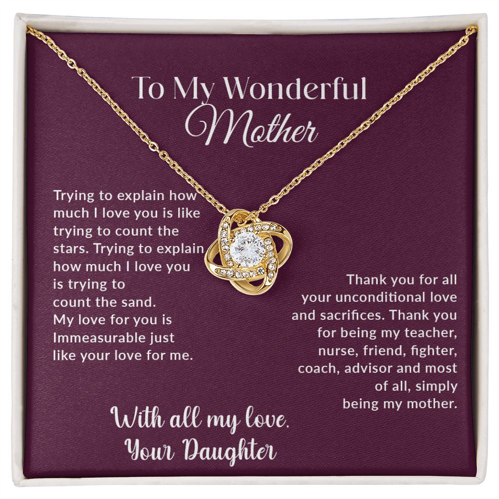 To My Wonderful Mother | Thank You