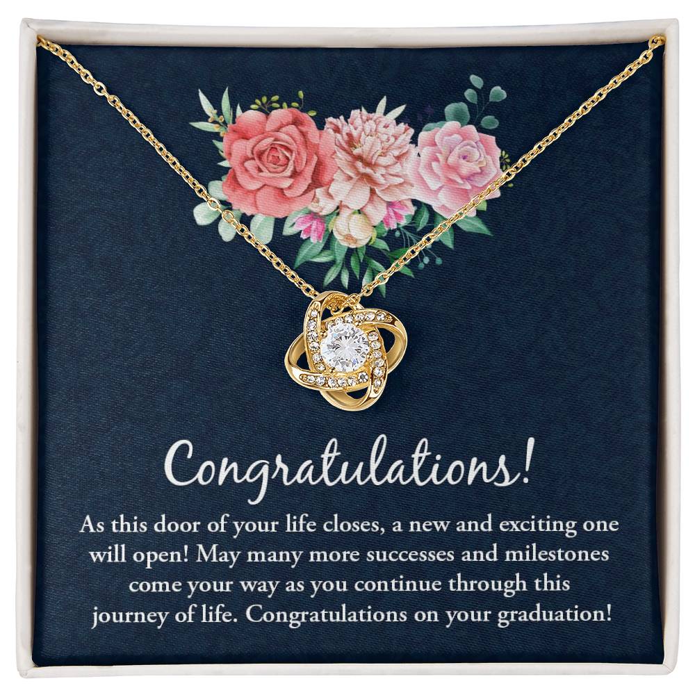 Happy Graduation New Door Open Knot