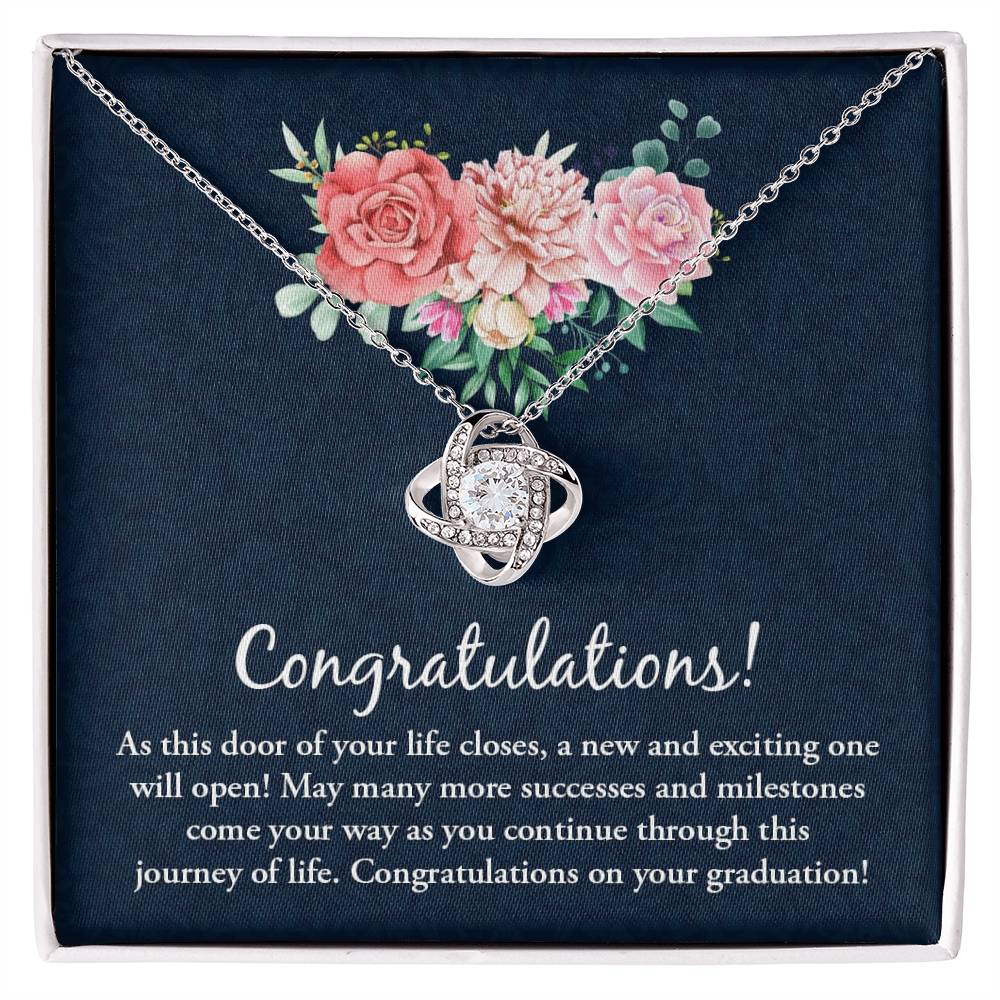 Happy Graduation New Door Open Knot