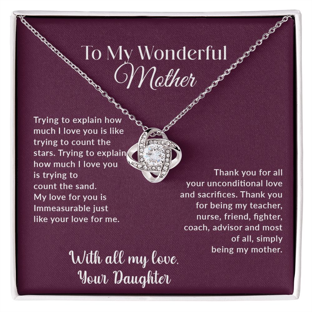 To My Wonderful Mother | Thank You