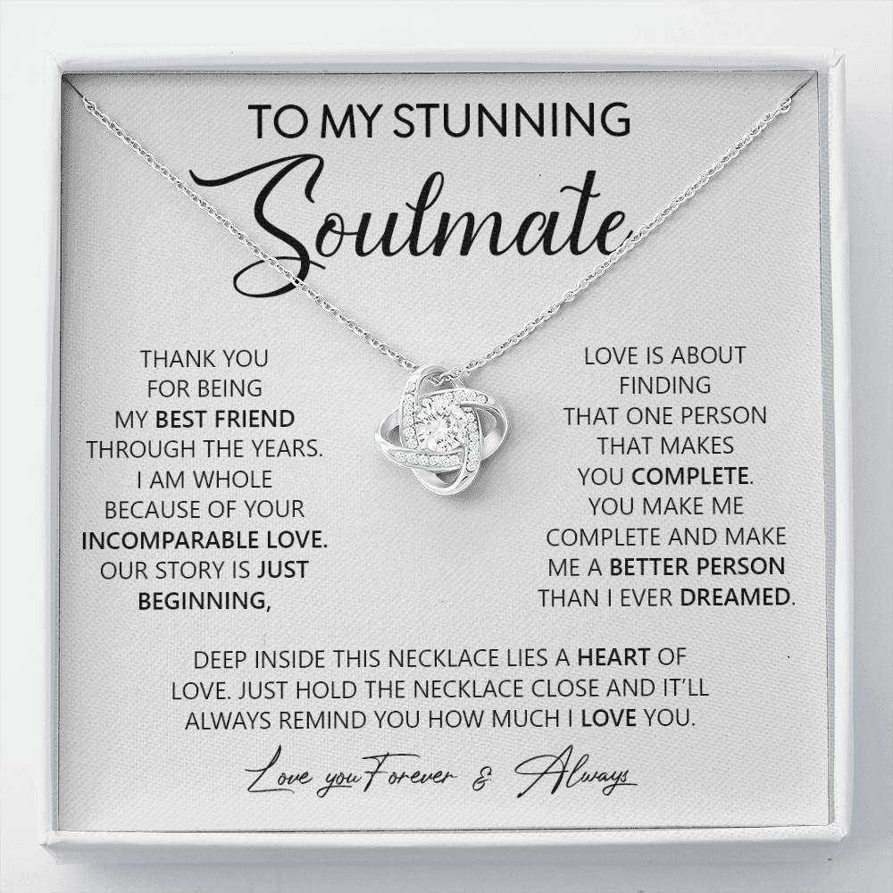 To My Stunning Soulmate | Love You Forever