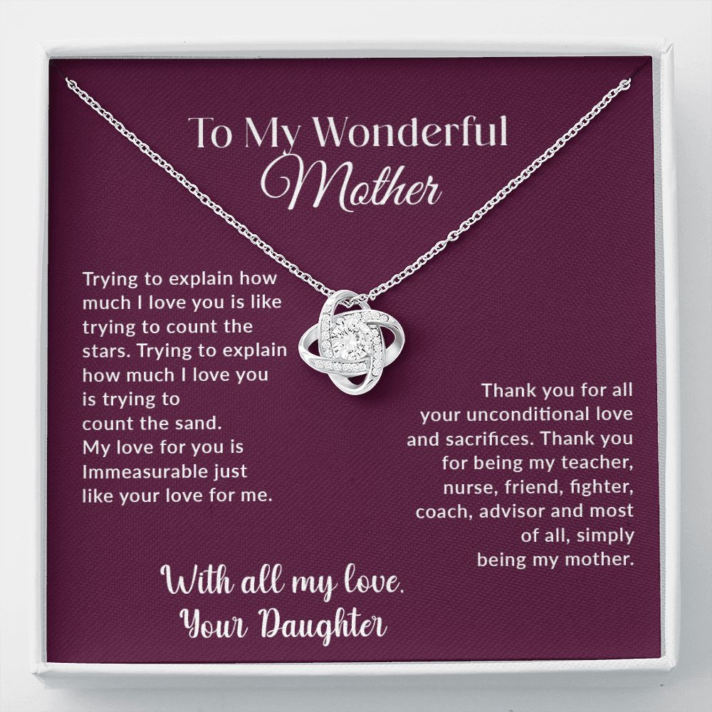 To My Wonderful Mother | Thank You