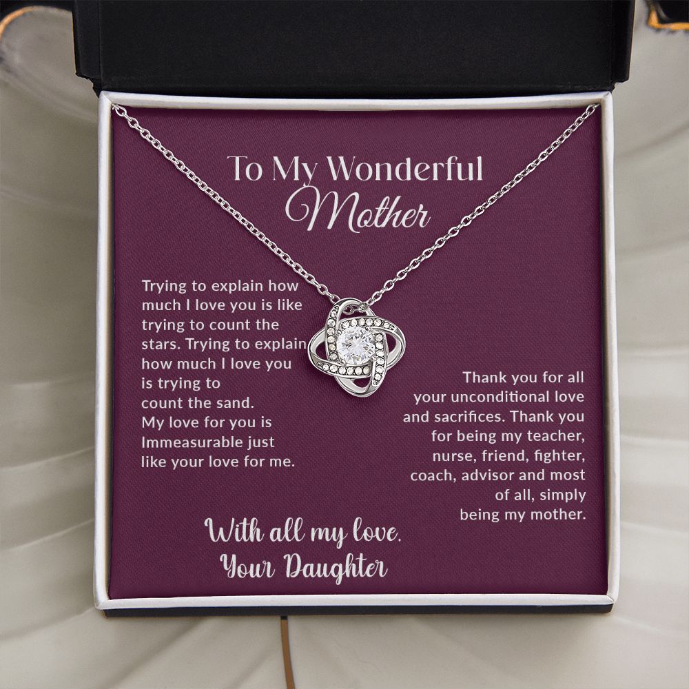 To My Wonderful Mother | Thank You