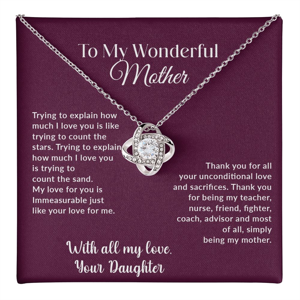 To My Wonderful Mother | Thank You