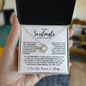 To My Soulmate - Love Knot Necklace | Gift For Wife/Soulmate/girlfriend