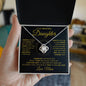 Love Knot Necklace - To my Beautiful Daughter - BG