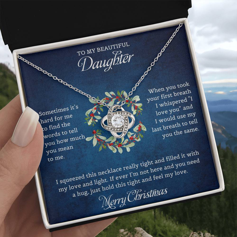 To My Beautiful Daughter | I Love You | Merry Christmas