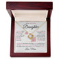 Love Knot Necklace - To my Beautiful Daughter - PN