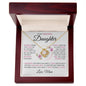 Love Knot Necklace - To my Beautiful Daughter - PK