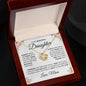 Love Knot Necklace - To my Beautiful Daughter - CR