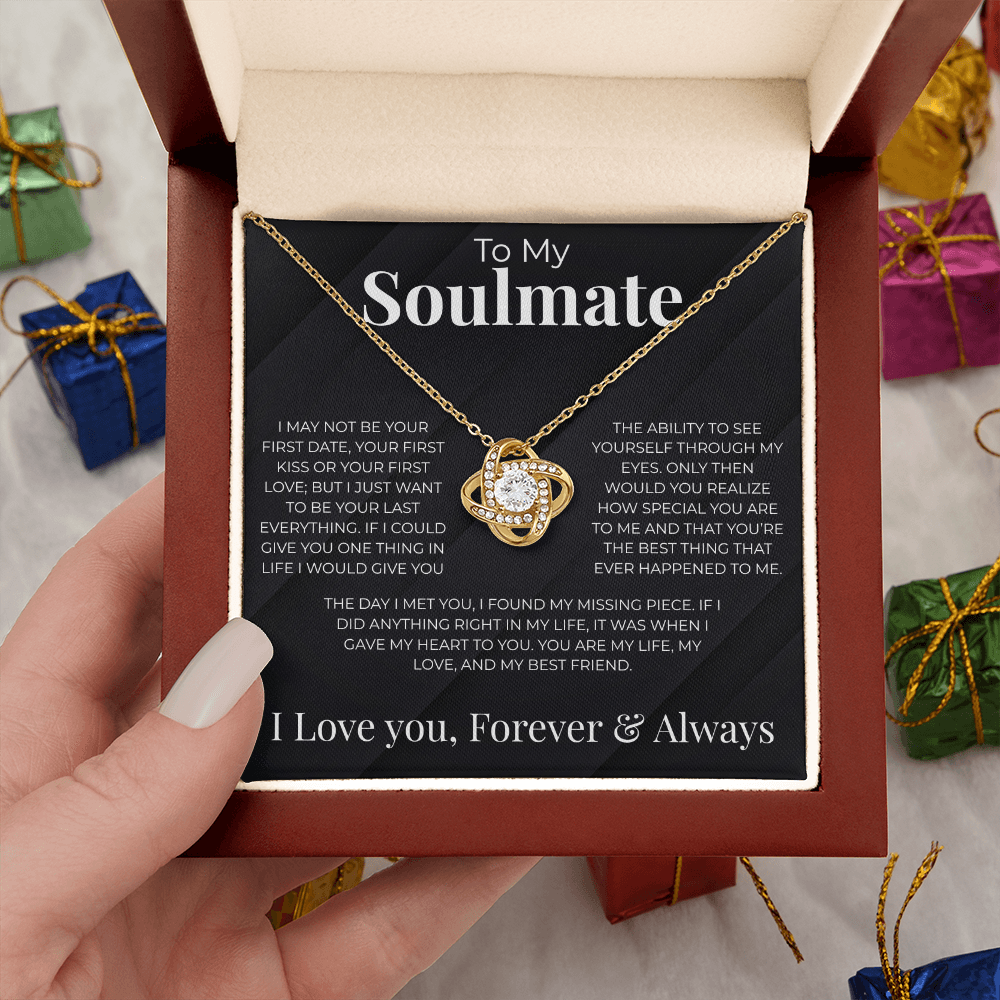(Almost Gone) To My Soulmate| First Date | Love Knot Necklace