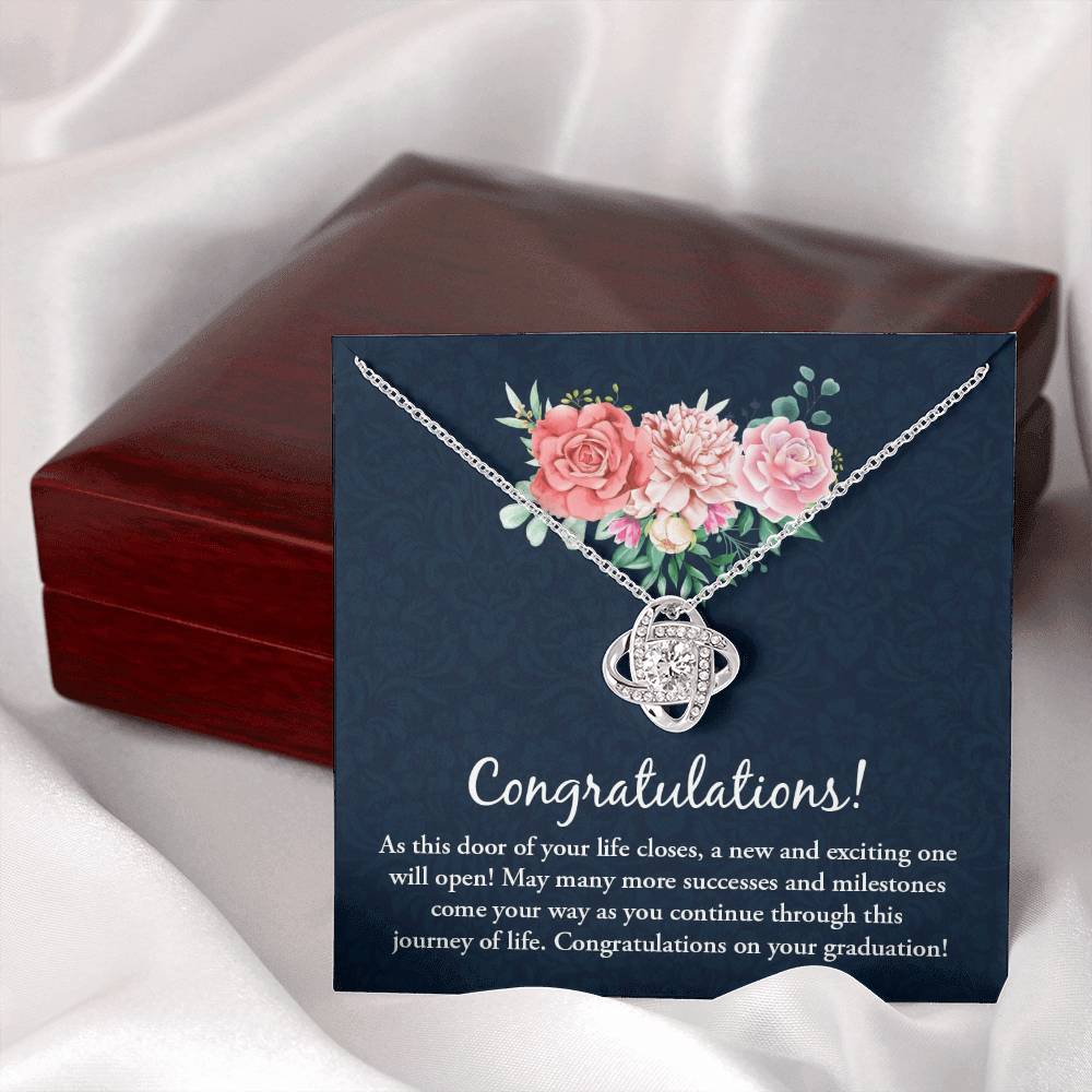 Happy Graduation New Door Open Knot
