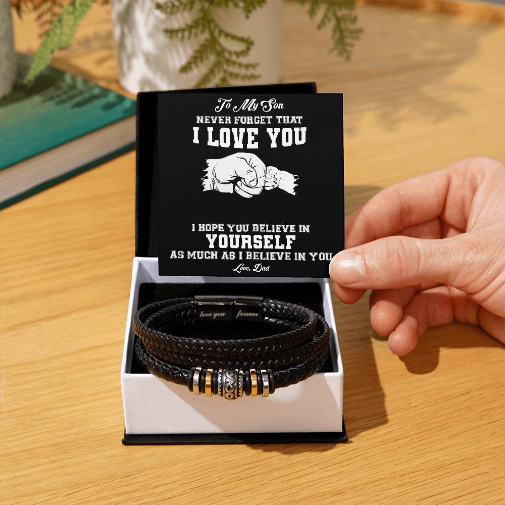 To My Son | Love You Forever Bracelet