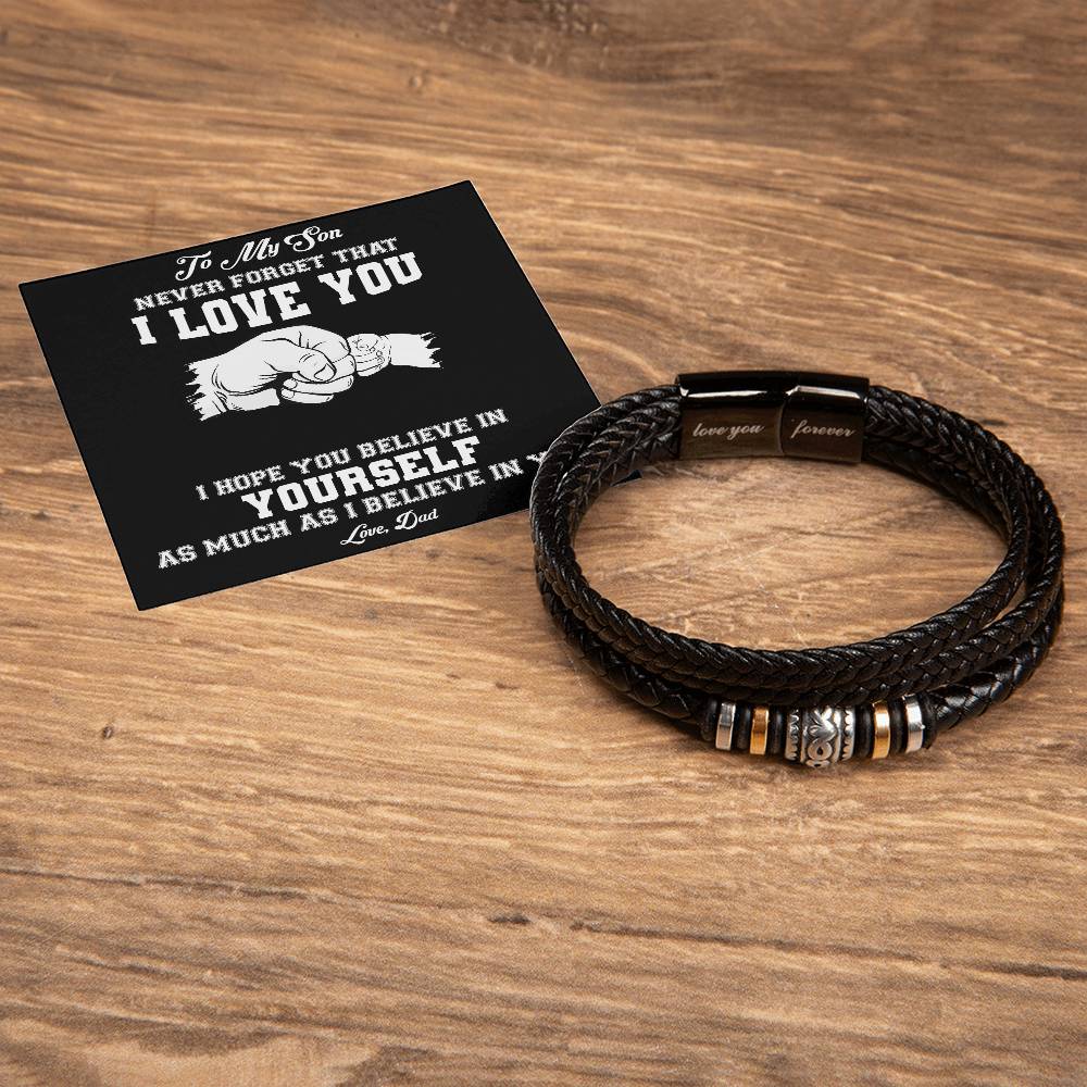 To My Son | Love You Forever Bracelet