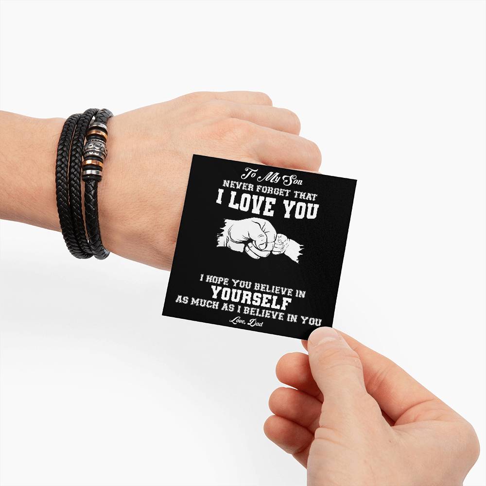 To My Son | Love You Forever Bracelet