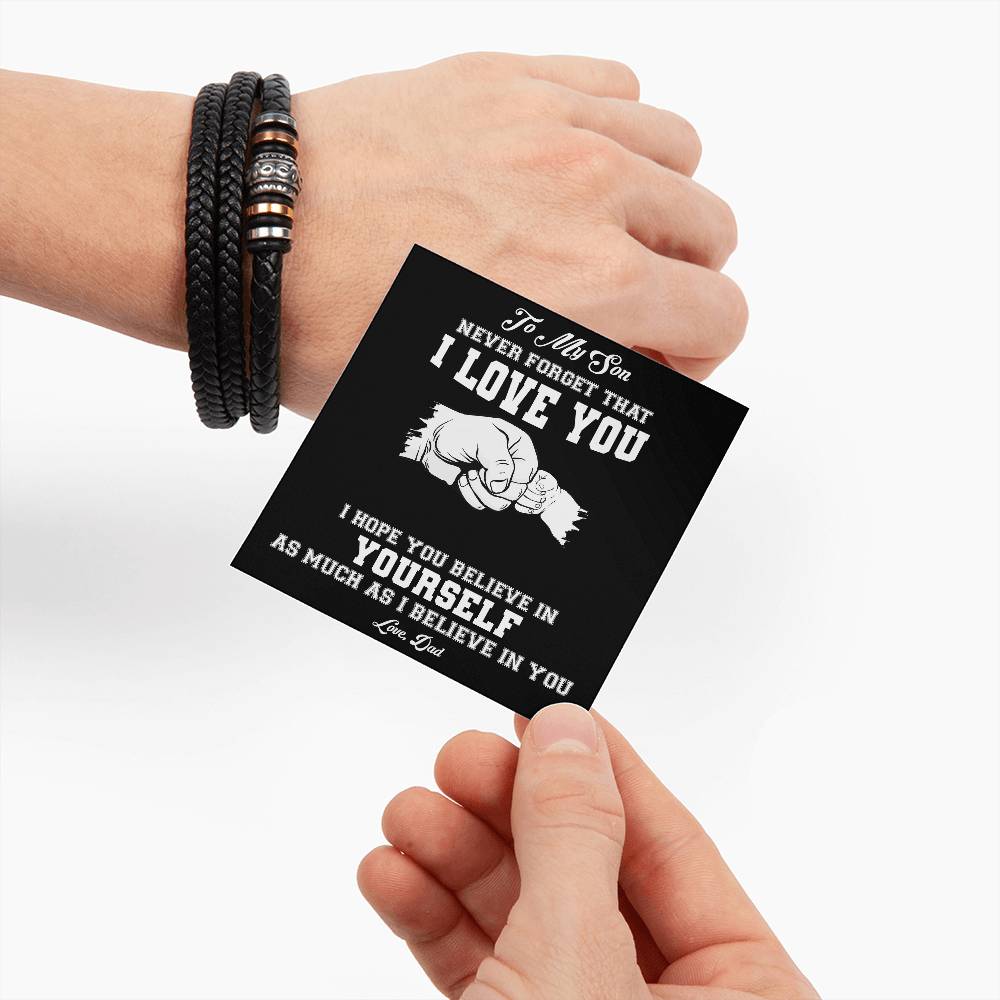 To My Son | Love You Forever Bracelet