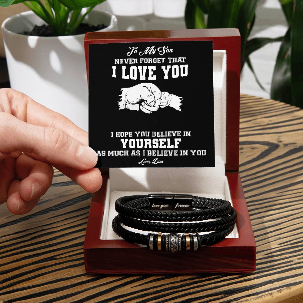 To My Son | Love You Forever Bracelet