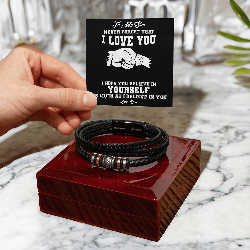 To My Son | Love You Forever Bracelet