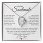 To My Soulmate | One Wish | Forever Love Necklace