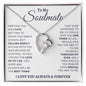 To My Soulmate | Falling Deeply | Forever Love Necklace