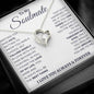 To My Soulmate | Falling Deeply | Forever Love Necklace