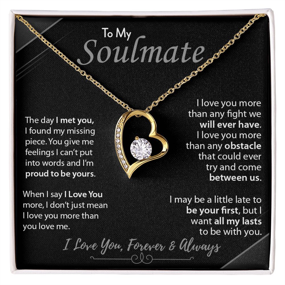 To My Soulmate | When I Say I Love You