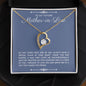 To My Future Mother In Law | I Promise To Love Him (Forever Love Necklace)