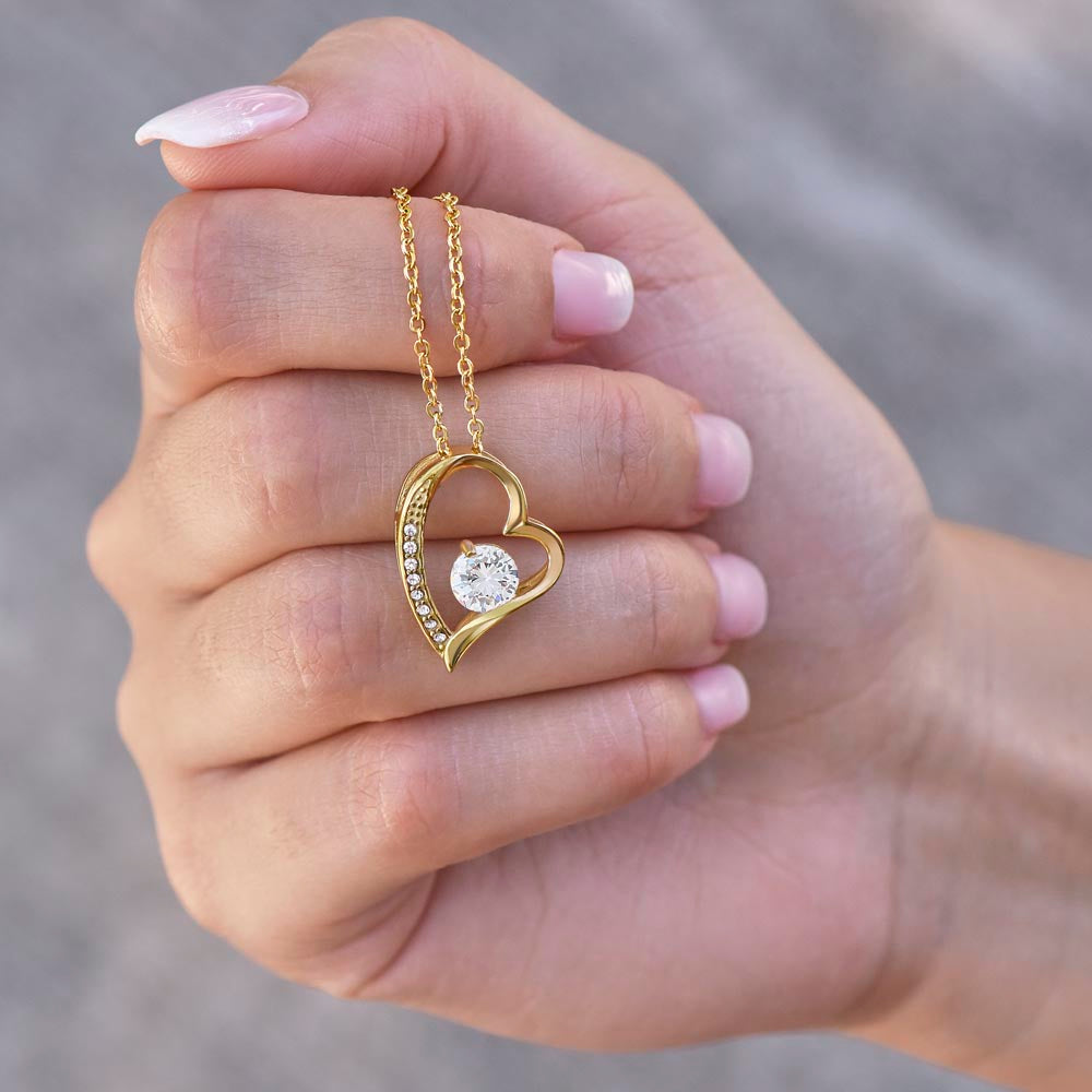 To My Daughter | You Are Braver (Forever Love Necklace)