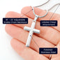 To My Man My Forever Artisan Cross