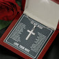 To My Man My Forever Artisan Cross
