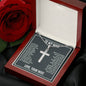 To My Man My Forever Artisan Cross