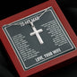 To My Man My Forever Artisan Cross