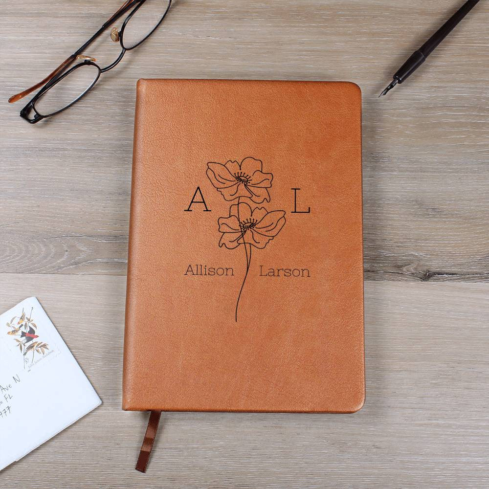 Personalized Leather Journal | Graduation Gift