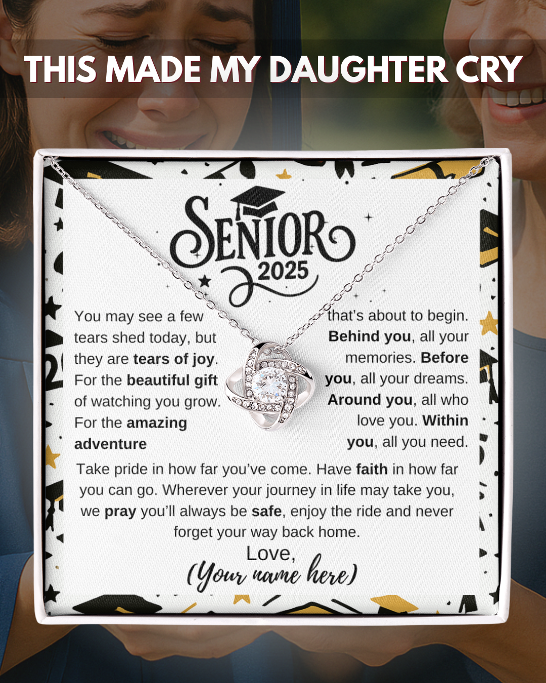 A Gift She’ll Never Forget – Graduation Necklace from Mom or Dad