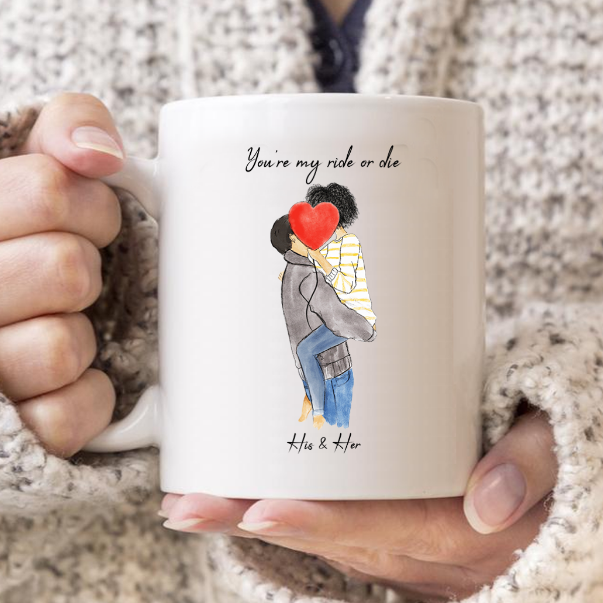 Personalized You're my Ride or Die Coffee Mug
