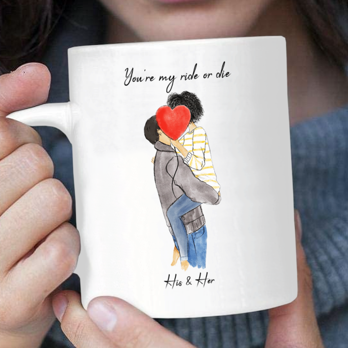 Personalized You're my Ride or Die Coffee Mug