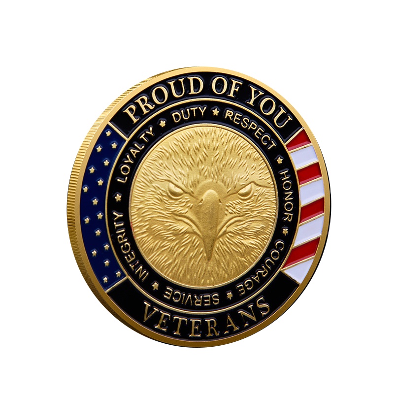Honoring All Who Served - Veteran Coin